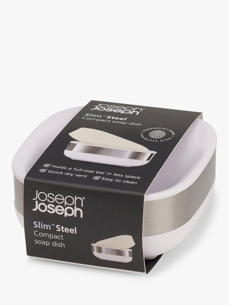 Joseph Joseph soap dish stainless steel, UK version