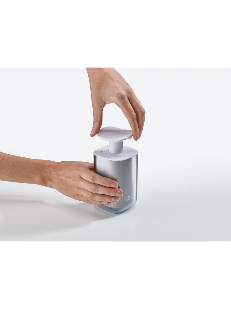 Joseph Joseph stainless steel soap pump dispenser 350ml, UK version