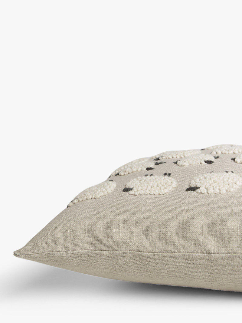 John Lewis Sheep Cushion Natural, UK version