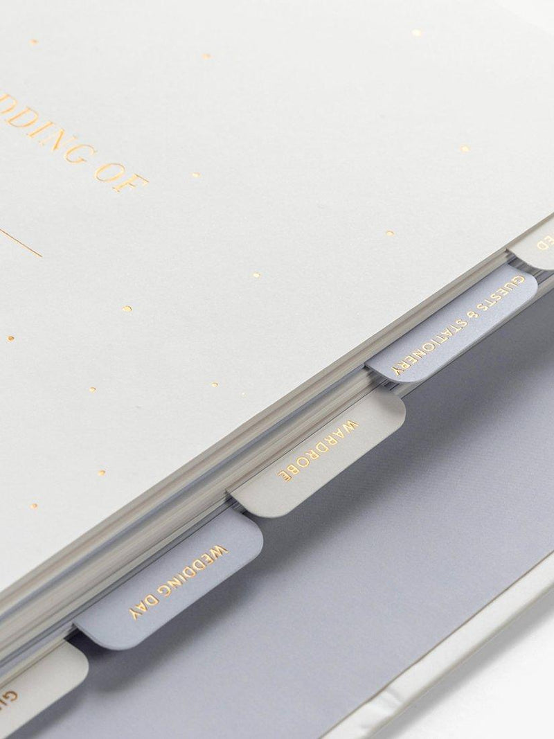Busy B white wedding planner (British brand)