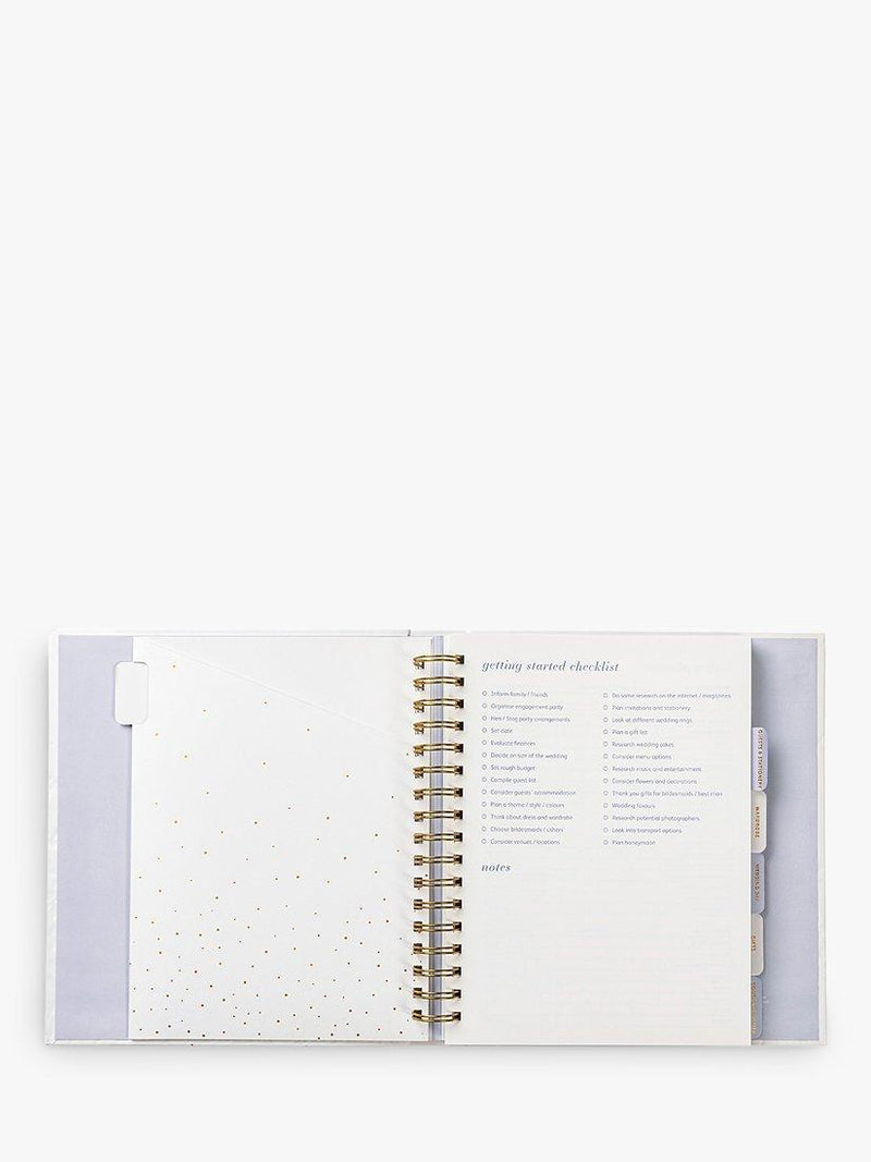 Busy B white wedding planner (British brand)