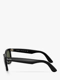 Ray-Ban RB4340 Wayfarer Ease sunglasses black frame 50mm (British brand)