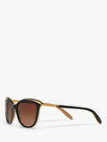 Ralph Lauren cat's eye polarised sunglasses black, UK version