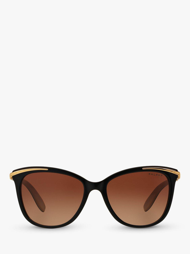 Ralph Lauren cat's eye polarised sunglasses black, UK version