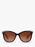 Ralph Lauren cat's eye polarised sunglasses black, UK version