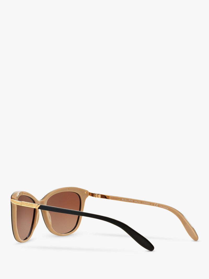 Ralph Lauren cat's eye polarised sunglasses black, UK version