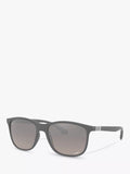 Ray-Ban RB4330 Chromance Polarised Square Sunglasses 56mm