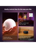 Philips Hue Go multi-colour portable smart light - British product