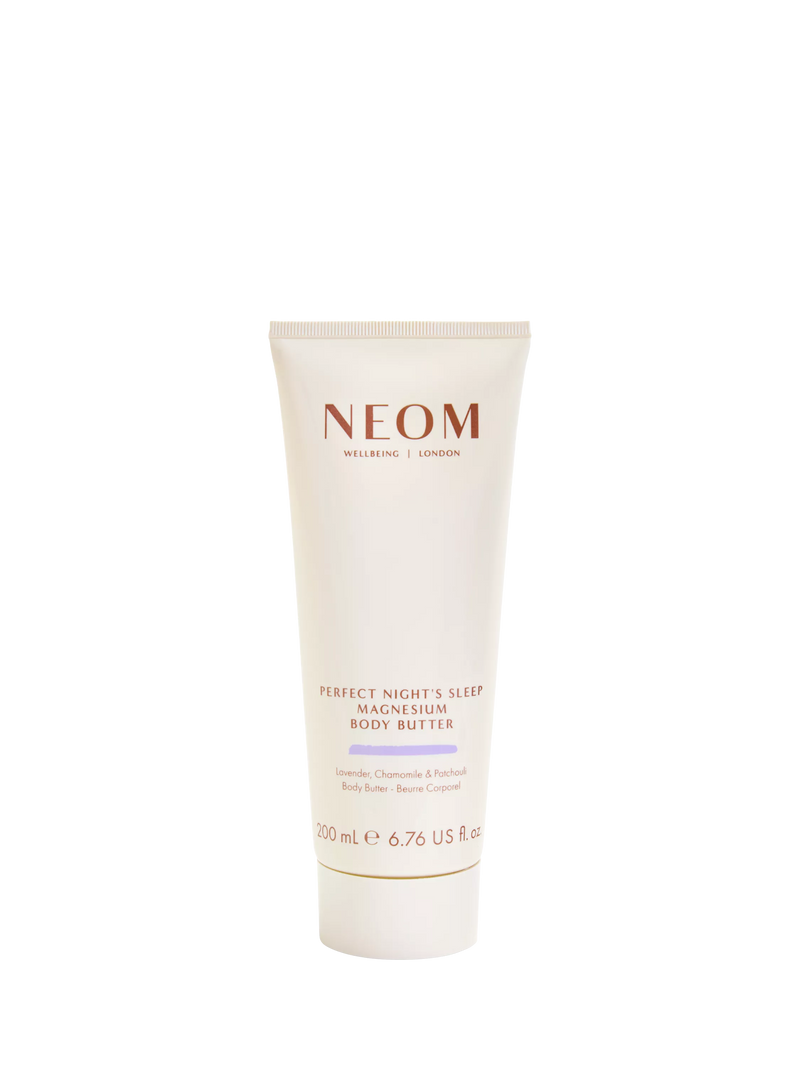 NEOM Wellbeing London magnesium body butter 200ml, imported from the UK