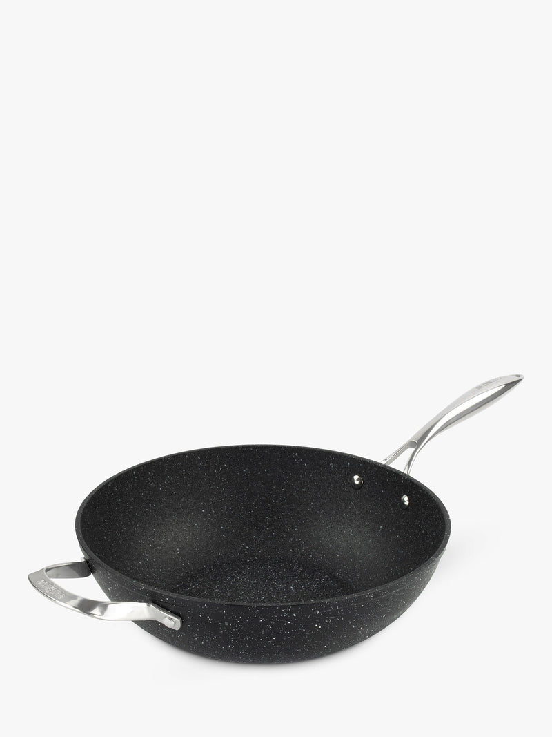 Eaziglide Neverstick2 non-stick open wok 32cm - British product