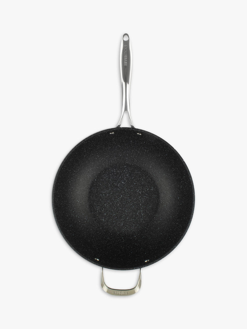 Eaziglide Neverstick2 non-stick open wok 32cm - British product