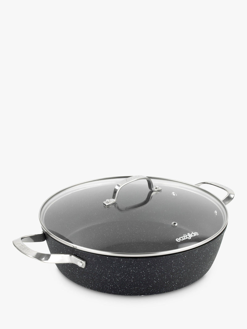 Eaziglide Neverstick2 Aluminium Non-Stick Shallow Casserole 32cm - British product
