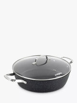 John Lewis Eaziglide Neverstick2 Aluminium Non-Stick Shallow Casserole Dish 32cm- Buy online at McGrocer