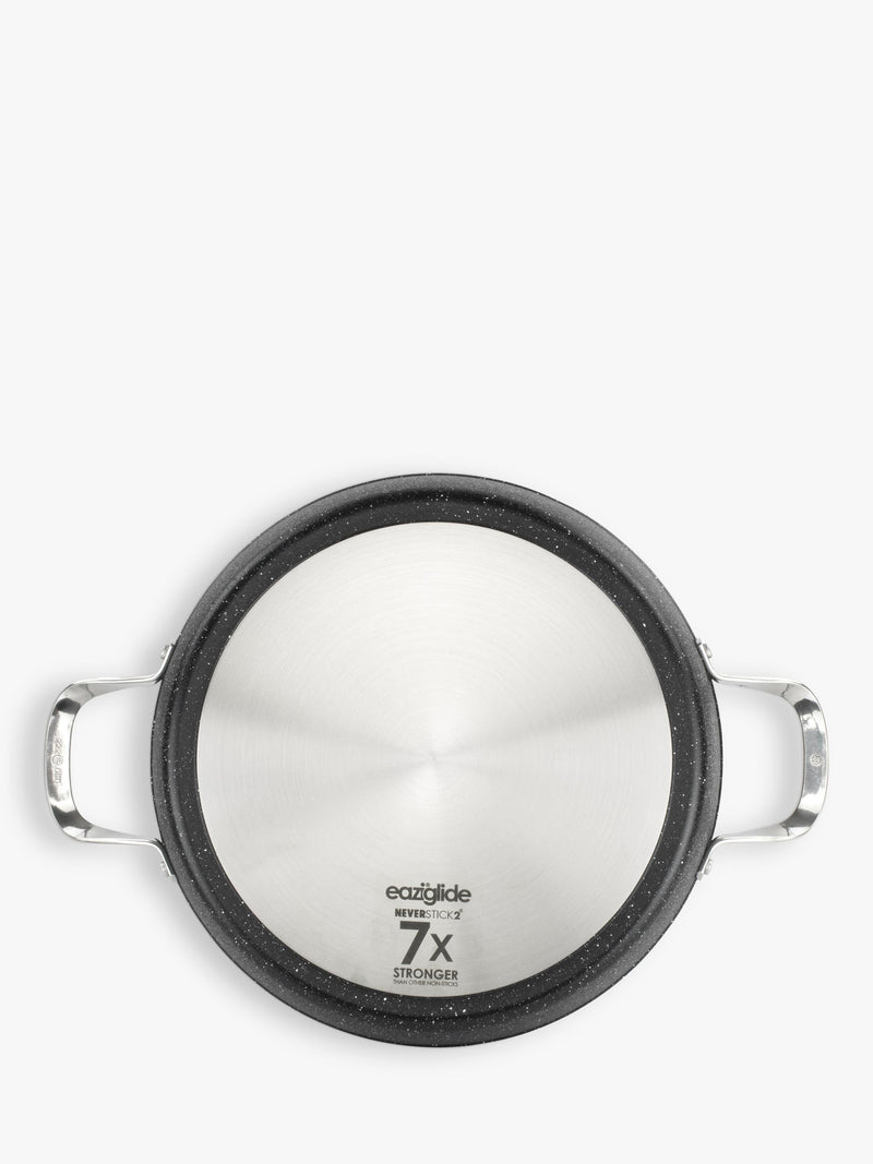 Eaziglide Neverstick2 Aluminium Non-Stick Shallow Casserole 32cm - British product