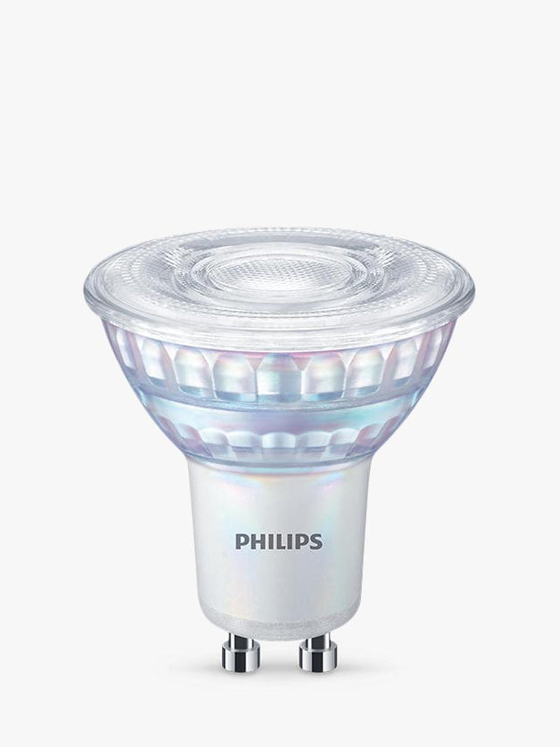 Philips LED spotlight bulb dimmable warm white pack of 3, UK version