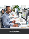 Logitech C920s Webcam black, imported from the UK
