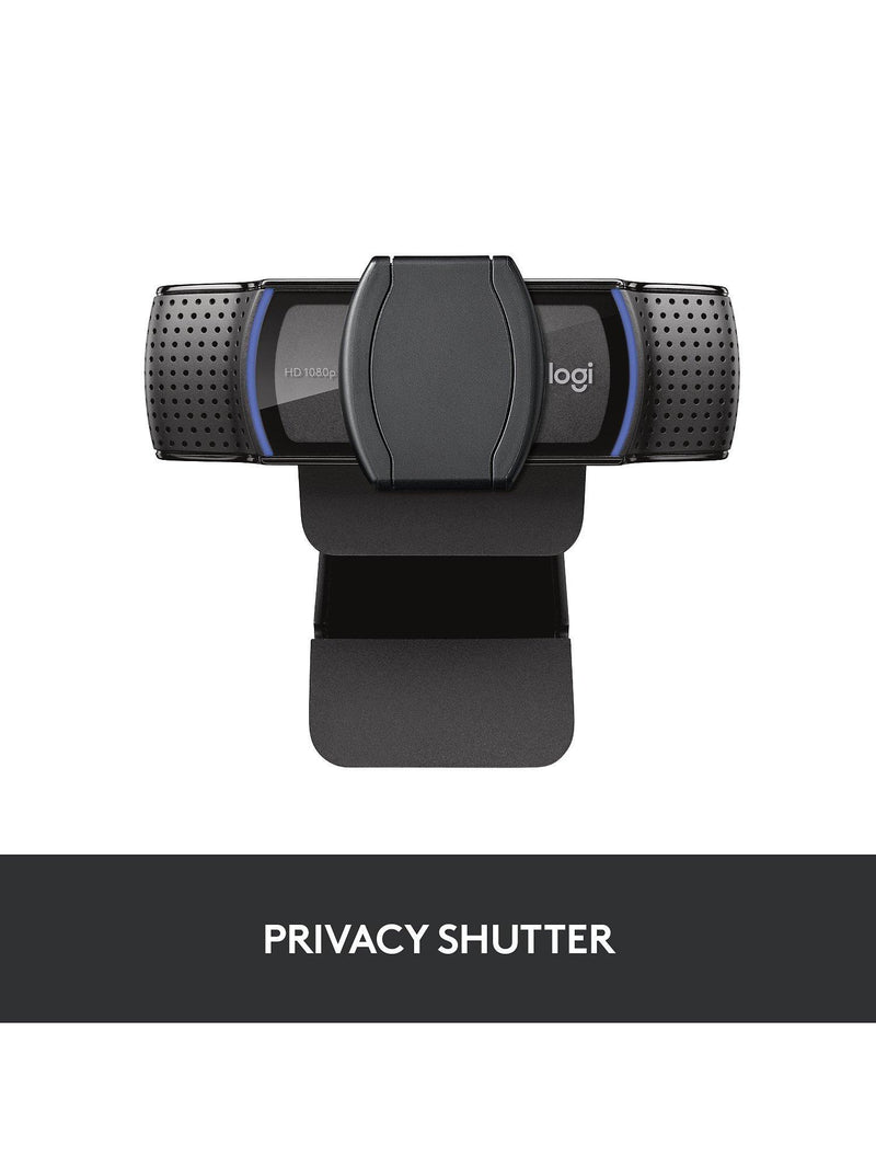 Logitech C920s Webcam black, imported from the UK