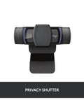 Logitech C920s Webcam black, imported from the UK