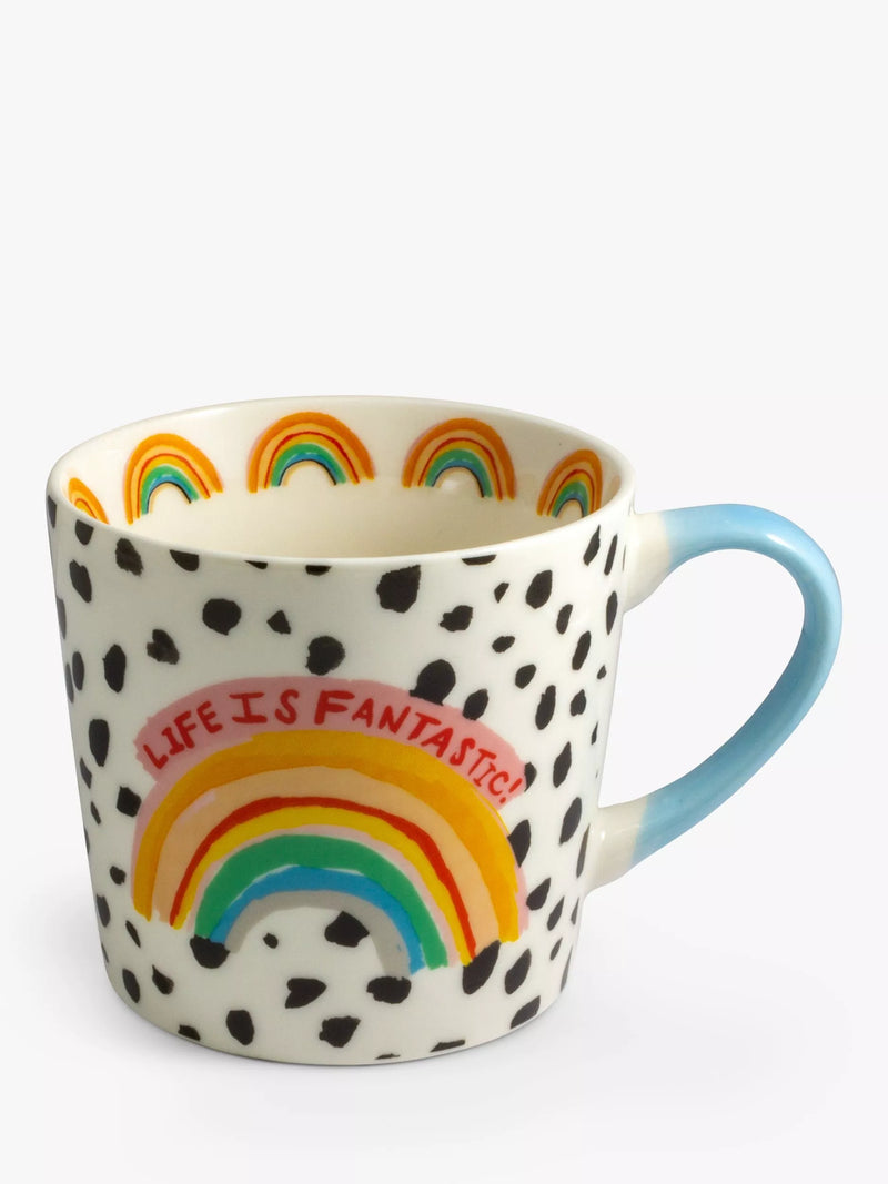 Eleanor Bowmer rainbow mug 300ml new bone china, UK version