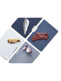 Joseph Joseph Folio chopping board set 4 large plastic boards (British brand)