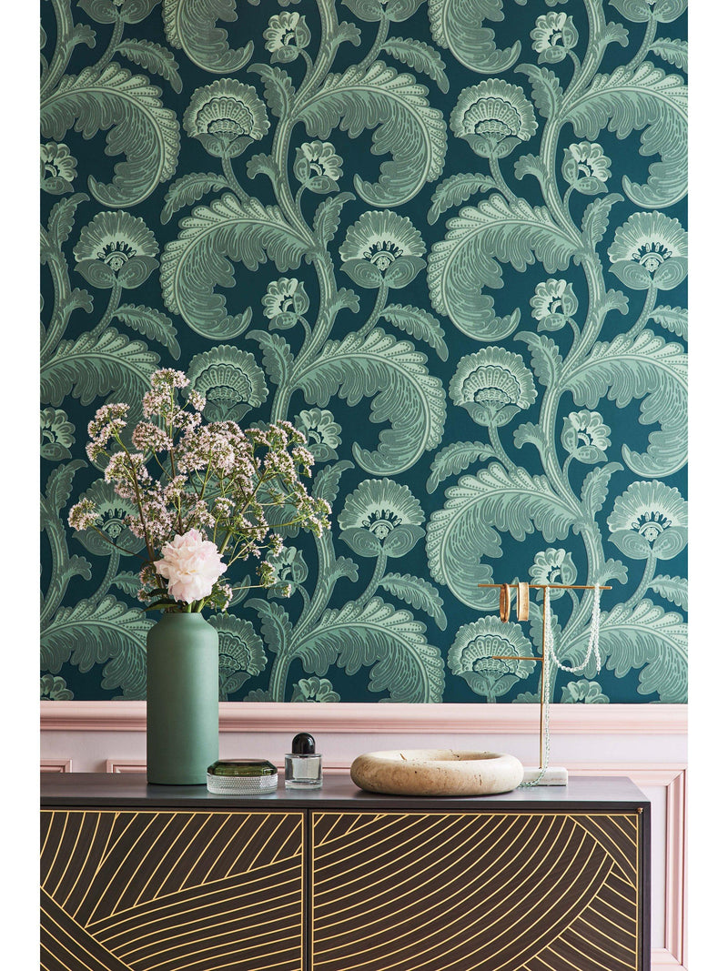 Cole & Son Fanfare Flock wallpaper 10m x 52cm - British product