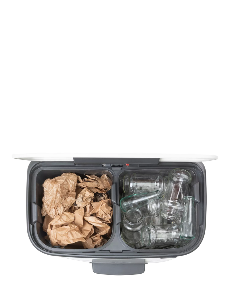 Brabantia Bo pedal recycling bin 30L - British product