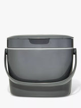 John Lewis Large 6.6L Food Waste Compost Caddy in Grey and Mineral- Buy online at McGrocer