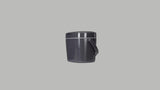 OXO large food waste compost caddy 6.6L in grey and mineral, imported from the UK