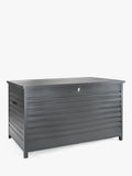 KETTLER Large Aluminium Garden Cushion Storage Box, Anthracite