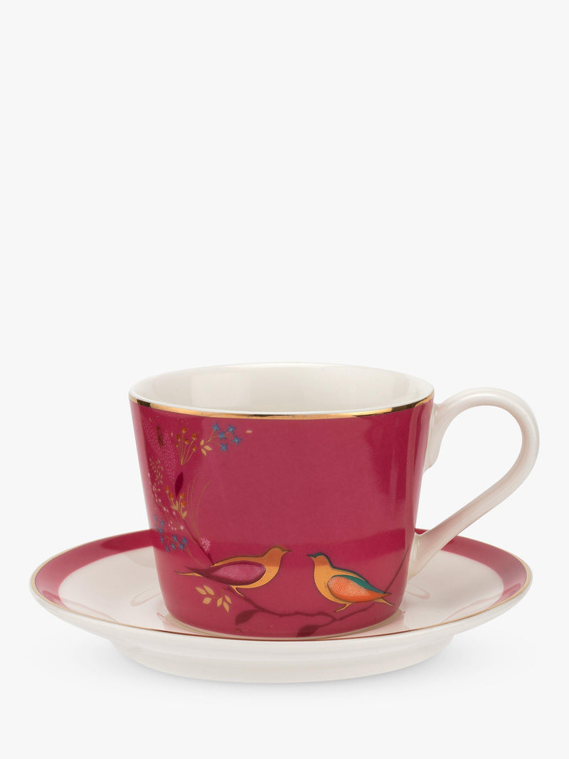 Sara Miller birds espresso mugs set of 4 100ml (British brand)