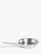 John Lewis John Lewis Classic Uncoated Stainless Steel Frying Pan- Buy online at McGrocer