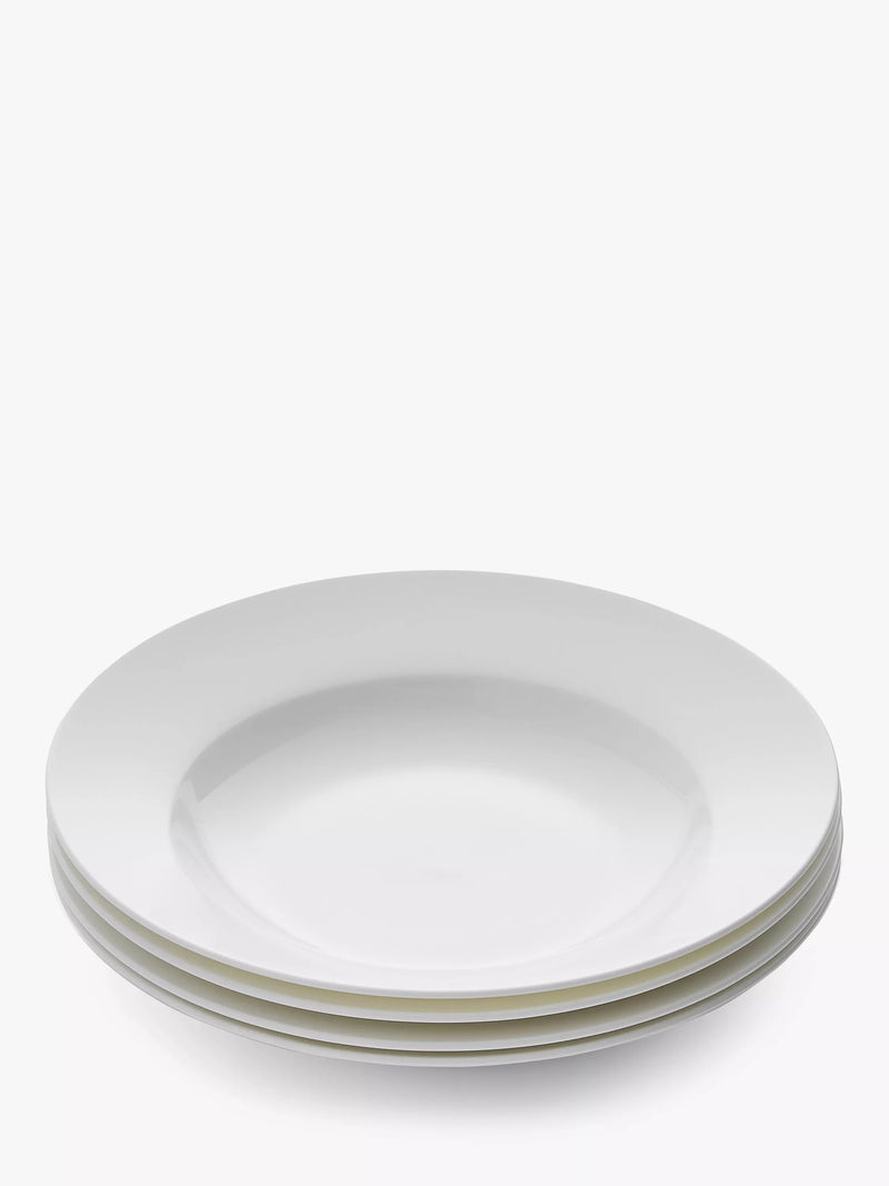 Royal Worcester Serendipity soup bowls 23.5cm set of 4 (British brand)