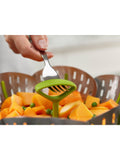 Joseph Joseph Bloom stainless steel folding steamer basket Silver, UK version