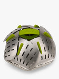 Joseph Joseph Bloom stainless steel folding steamer basket Silver, UK version