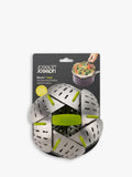 Joseph Joseph Bloom stainless steel folding steamer basket Silver, UK version