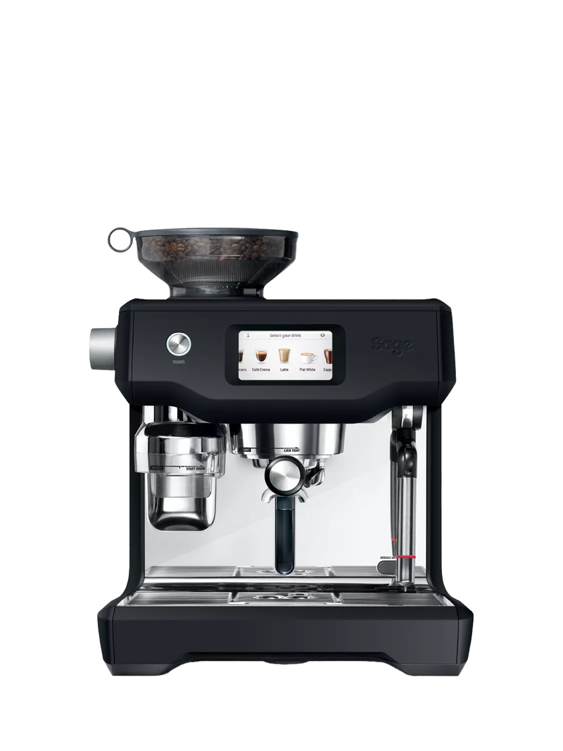 Sage Oracle Touch Fully Automatic Bean-to-Cup Coffee Machine, Black Truffle