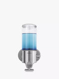 Simplehuman wall-mounted shower soap pump dispenser Single (British brand)