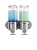 John Lewis Simplehuman Double Wall Mounted Shower Soap Pump Dispenser- Buy online at McGrocer