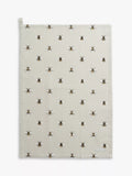 Sophie Allport bee motif cotton tea towel - British product