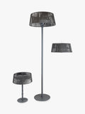 Kettler Kalos Plush grey table top patio heater, UK version