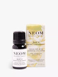 NEOM Focus The Mind essential oil blend for mental clarity, 10ml, imported from the UK