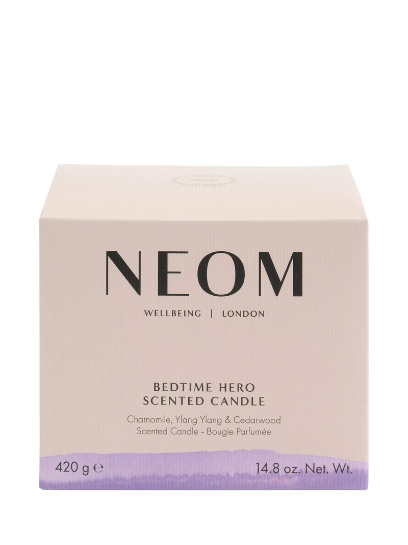 NEOM Bedtime Hero scented candle 420g - British product