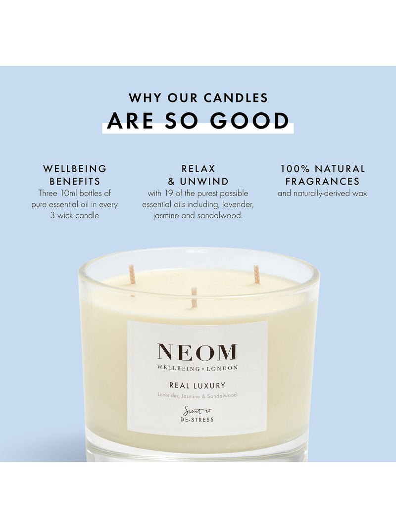 NEOM Bedtime Hero scented candle 420g - British product