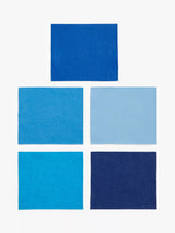John Lewis Habico Blue Felt Fabric Squares Pack of 10 6x6 Inches- Buy online at McGrocer