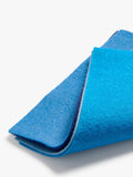 Habico felt fabric squares blue 6x6 inches - British product
