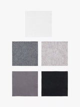 John Lewis Habico Felt Fabric Squares Pack of 10 Black 6x6 Inches- Buy online at McGrocer