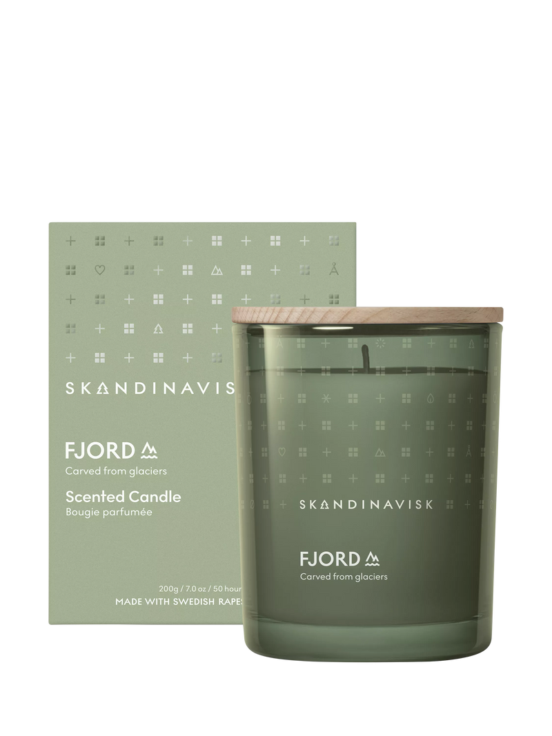 SKANDINAVISK Fjord scented candle 200g, imported from the UK