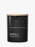 Skandinavisk Koto Duftkerze mit Vanille- und Orangennote 65g (britische Marke)