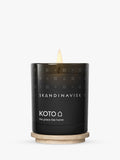 Skandinavisk Koto Duftkerze mit Vanille- und Orangennote 65g (britische Marke)