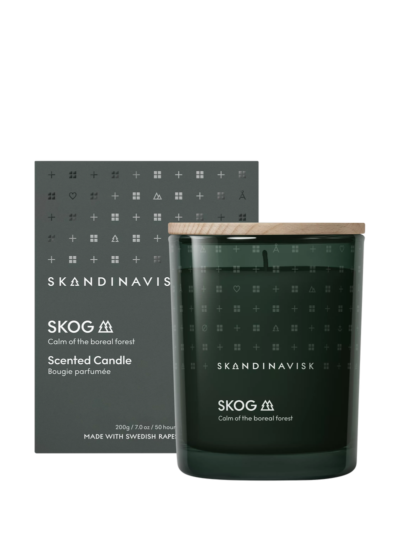 SKANDINAVISK Skog Scented Candle 200g (British brand)